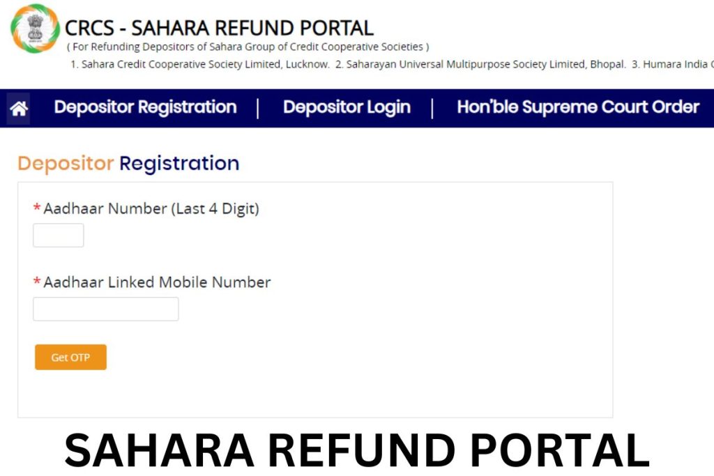 Sahara India Refund List 2024